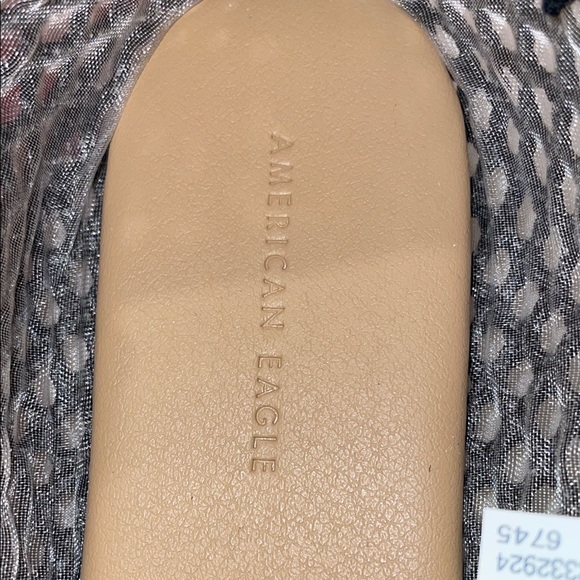 American Eagle Black Mesh Women's Shoes - Picture 7 of 9